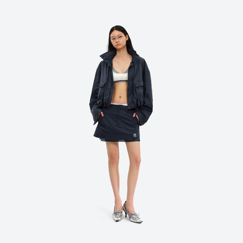 Multi-Pocket Cargo Skirt